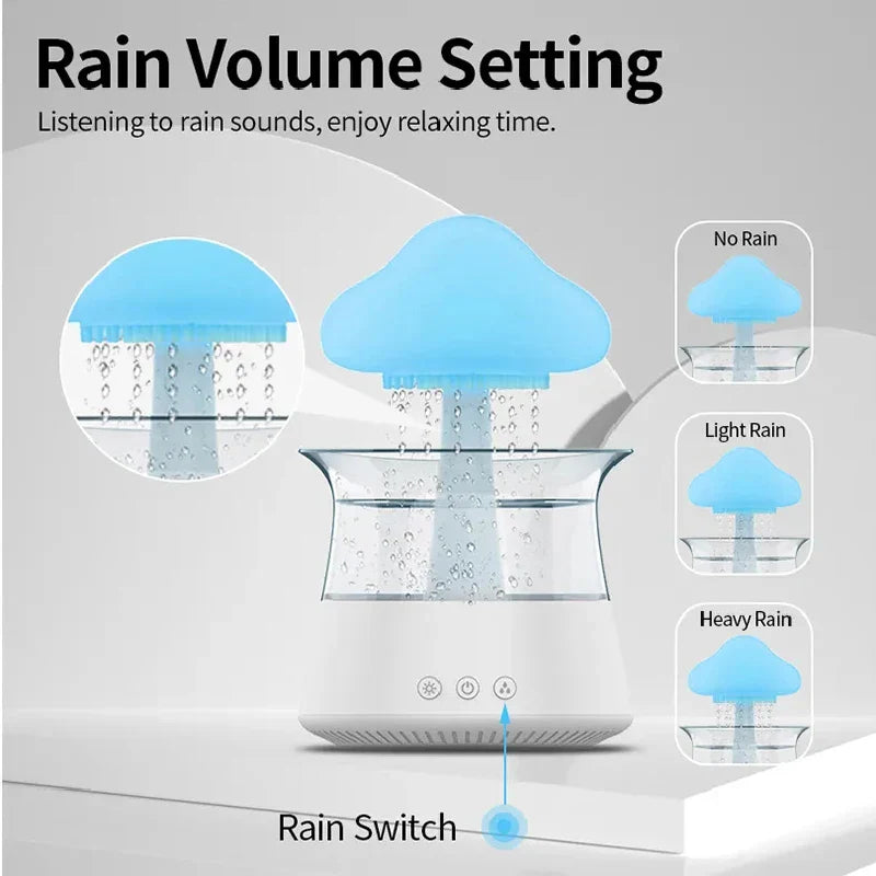 Frendorf | Cloud Rain Forest Aromatherapie Luftbefeuchter Lampe