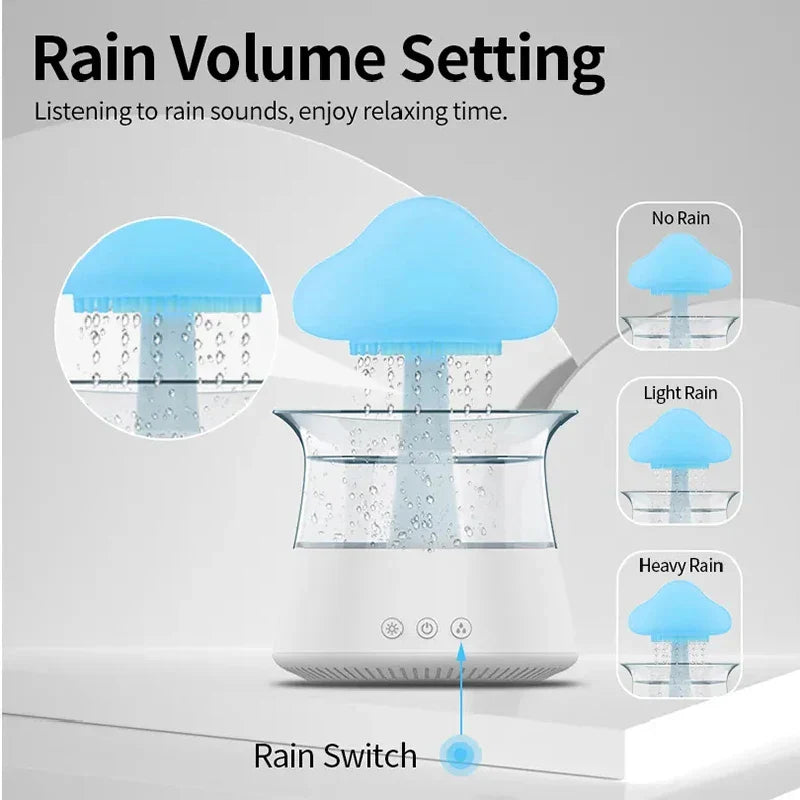Frendorf | Cloud Rain Forest Aromatherapie Luftbefeuchter Lampe