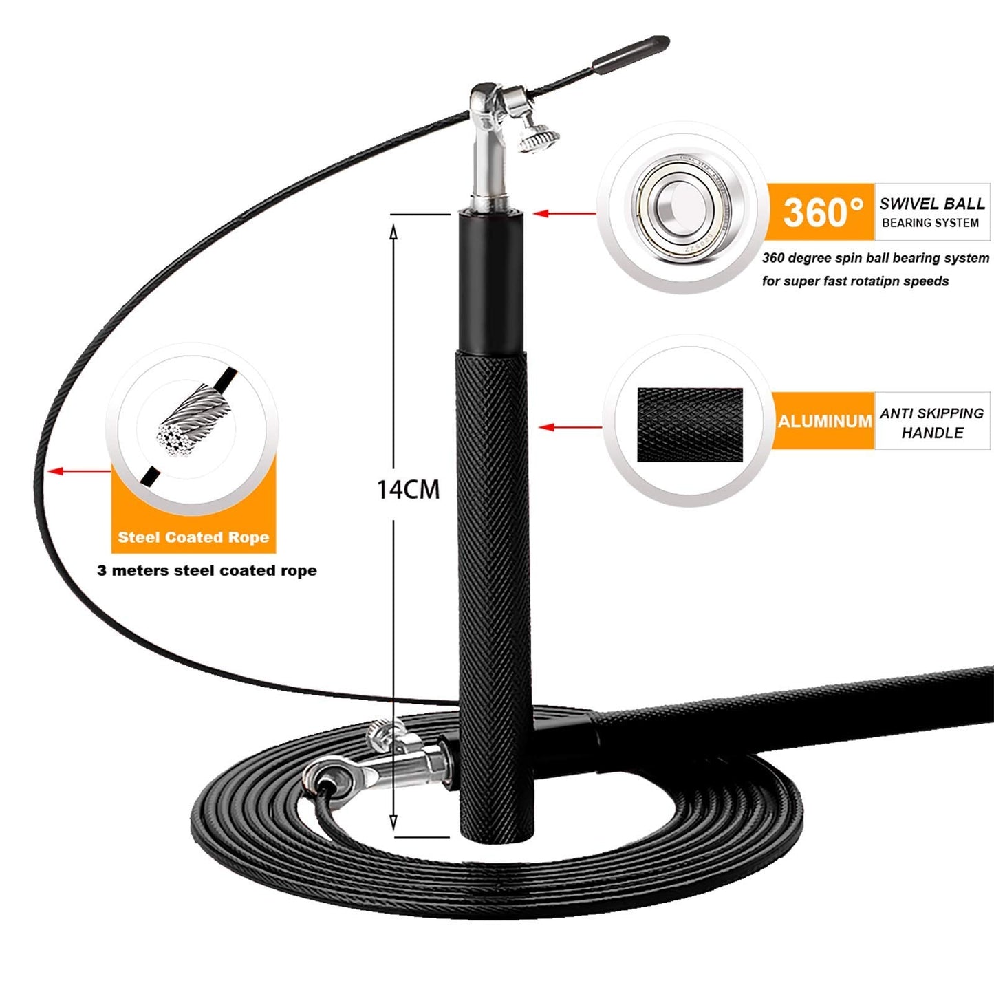 Frendorf | Crossfit Speed Jump Rope 360°