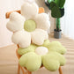 Fluffy Kleeblumen Kissen