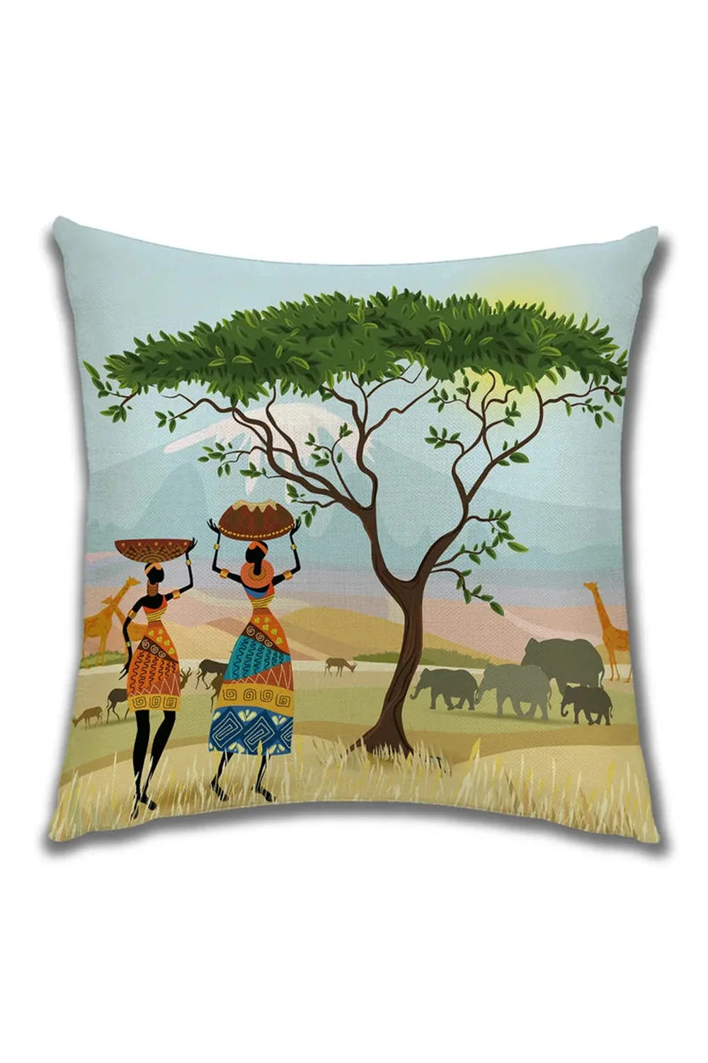 Afrikanische Damen-Kissenbezug