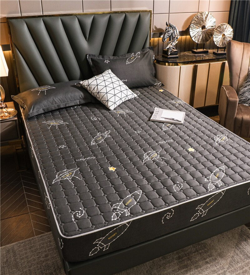 Frendorf | CozyCover gepolstertes Spannbettlaken für luxuriösen Schlaf