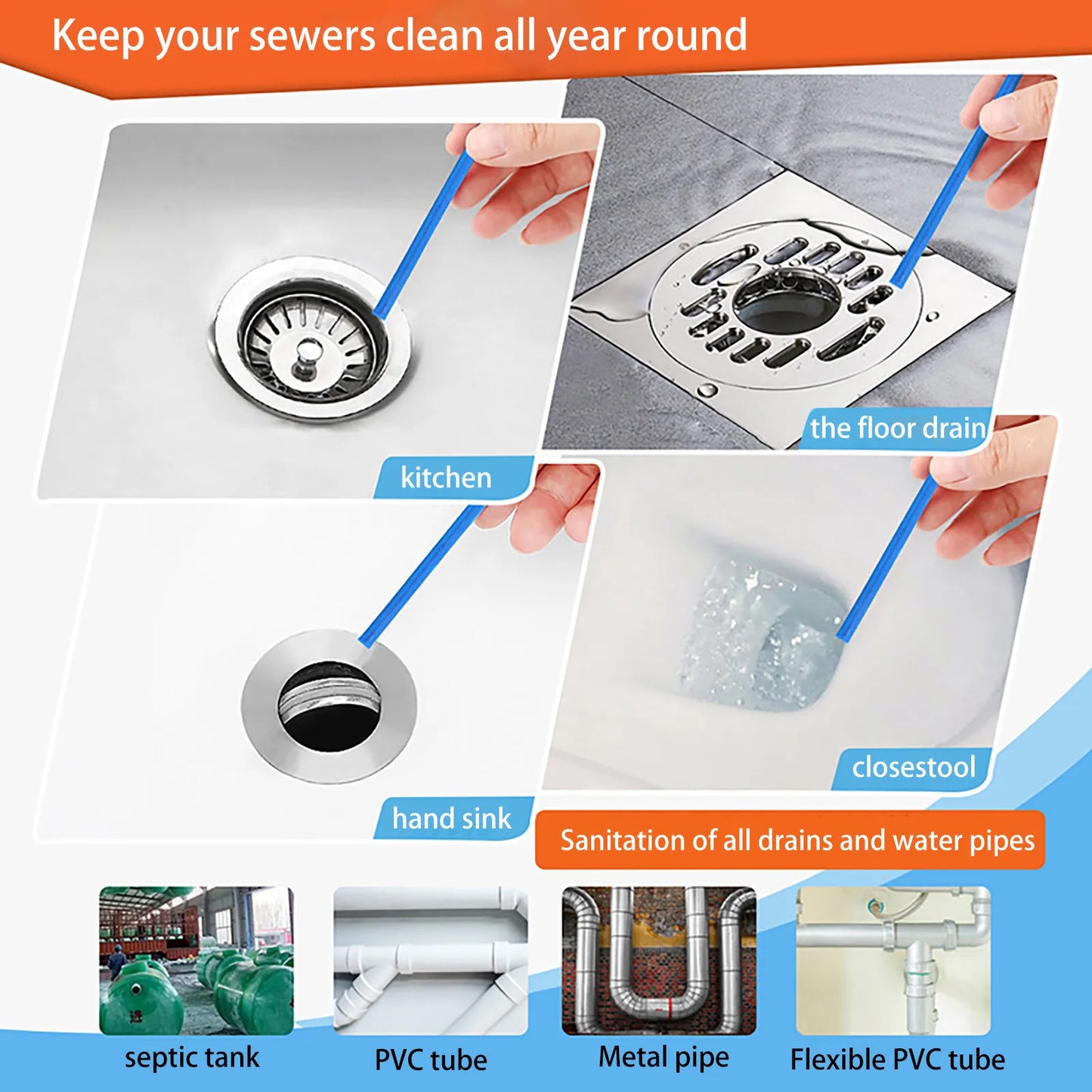 Frendorf | Pipeline-Decontamination Sticks Pack of 12