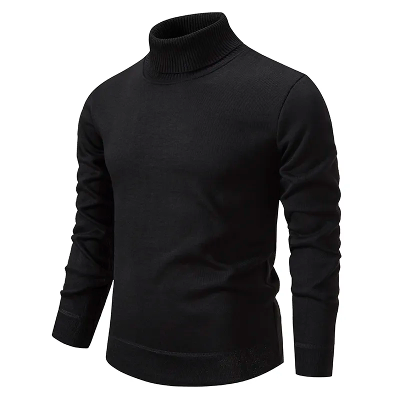 Frendorf | Rollkragenpullover aus 100% Wolle für Herren - weich und hochwertig