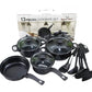 CulinaryEssentials | 13 teiliges Kochgeschirr Set