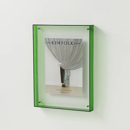 Frendorf | FrameLuxe Doppelseitiger Acrylfoto-Rahmen | Transparent & Modern | Magnetisch | Ideal für Zuhause & Büro