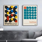 Frendorf | Bauhaus Poster: Erheben Sie Ihre Dekoration mit moderner abstrakter Kunst