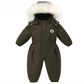 Frendorf Baby-Winteroverall Mila | 3-lagig, Wasserdicht und Gefüttert für maximalen Kälteschutz (75-115cm)