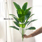 Frendorf | 1pc Kunsttropische Palme – Künstliche Bananenpflanze mit echtem Touch Monstera-Blättern für Zuhause, Garten und Bürodeko