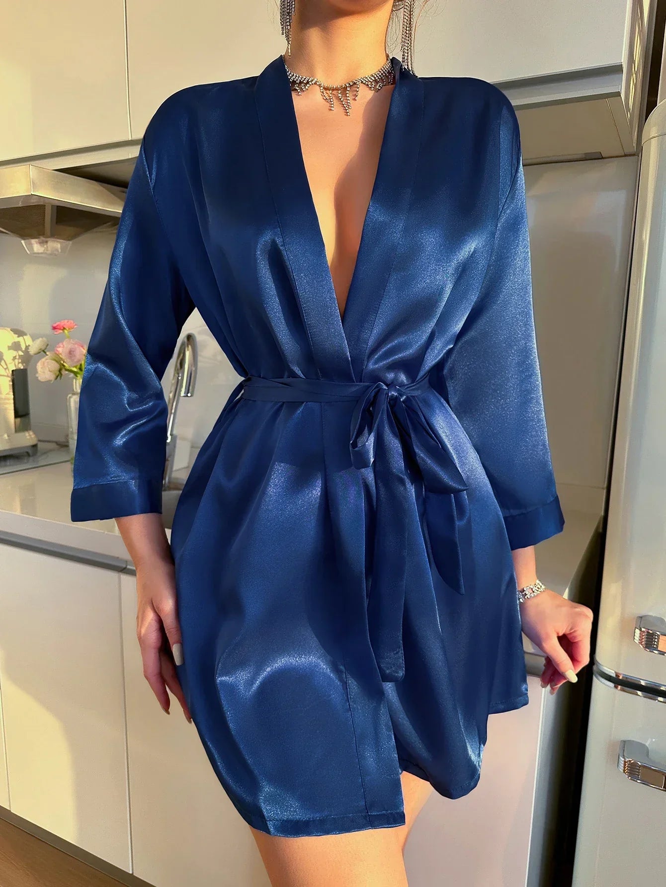 ChicWrap – Eleganter Morgenmantel