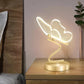 Frendorf | ButterLux LED Tischlampe | Schmetterlingsdesign | Moderne & Luxus Deko für Zuhause