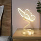 Luxus Tischlampe in Form eines Schmetterlings