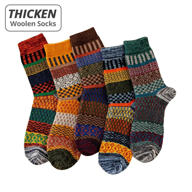 Frendorf | Wintersocken aus Schafwolle (5 Paar)
