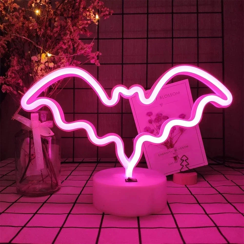 Stern Mond Blitz Neon LED Nachtlichter | Stimmungsbeleuchtung - Kenan