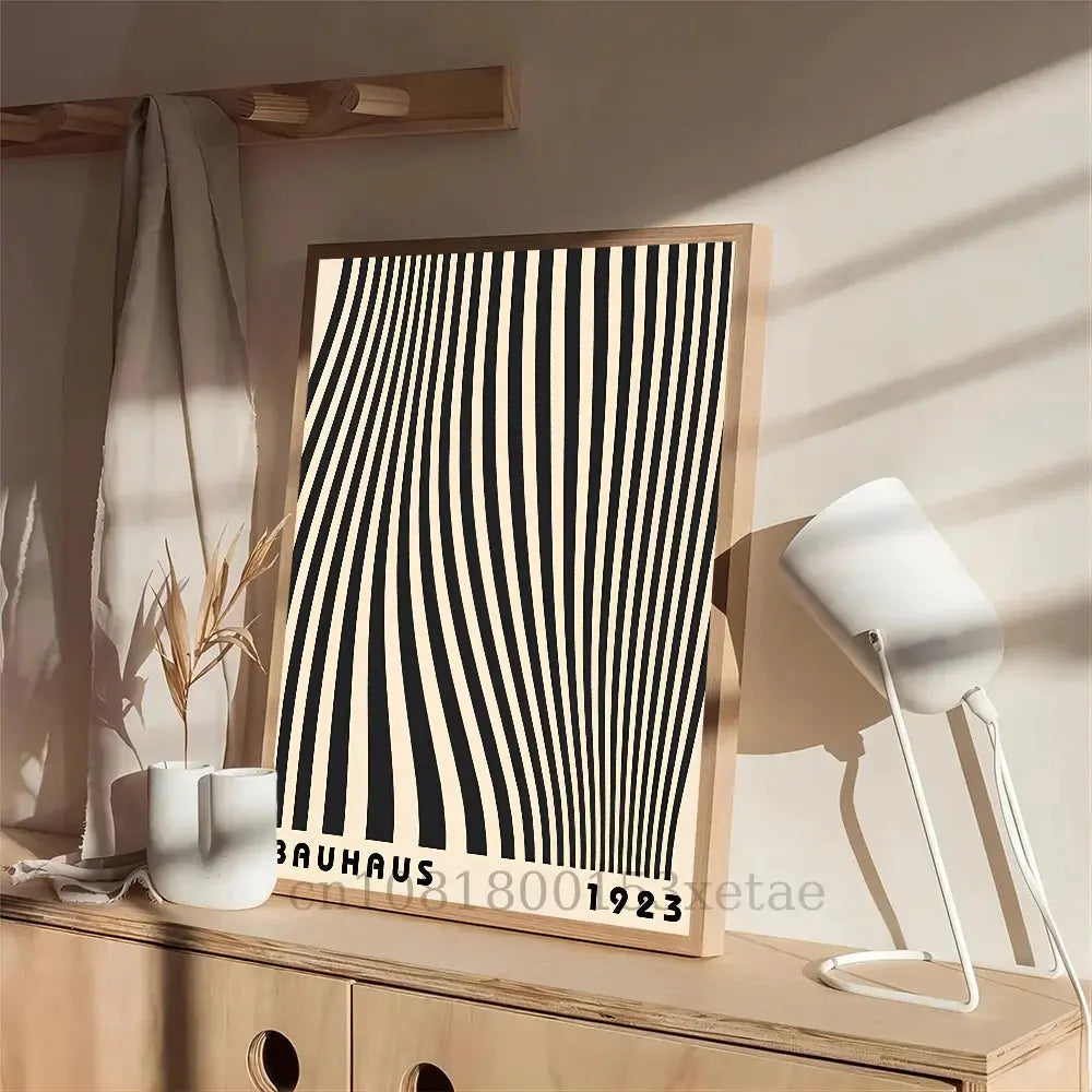 Frendorf | Bauhaus-Poster für ein elegantes Interieur in nordischer abstrakter Geometrie