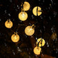 Frendorf | TwinkleGlow™ Solar LED Lichterkette | Außenbeleuchtung für Garten & Terrasse | Wasserdichte Funkellichter für jede Saison