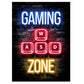 Frendorf | GameVibe Exquisite Gaming Art Poster Leinwanddruck | Hochwertige Wandkunst | Dekoration für Gamer & Spielzimmer