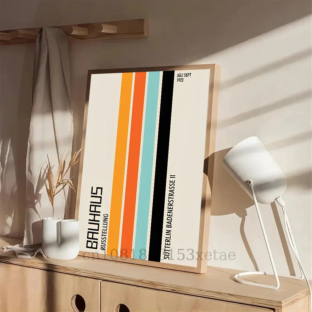 Frendorf | Bauhaus-Poster für ein elegantes Interieur in nordischer abstrakter Geometrie