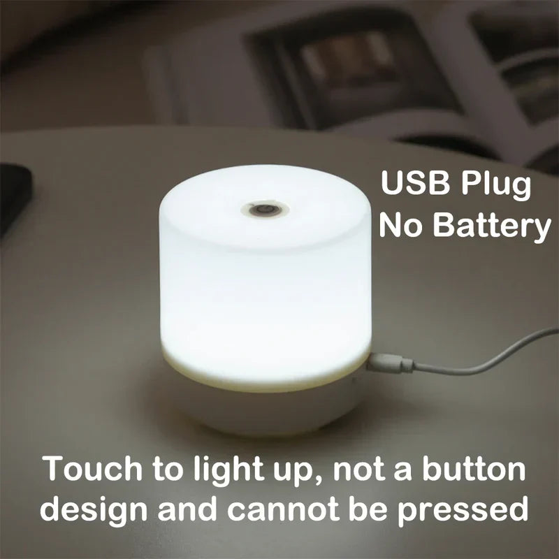 Frendorf | Nachttischlampe - Lumina - Dimmbare Tactile USB - LED Tischlampe