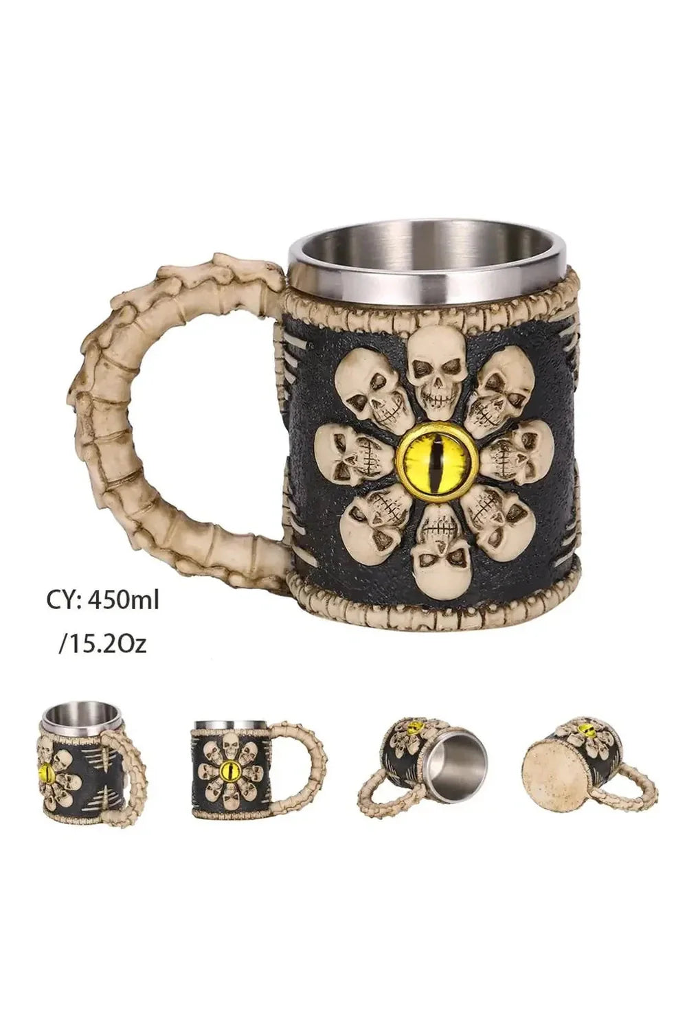 Skull Viking Bierbecher