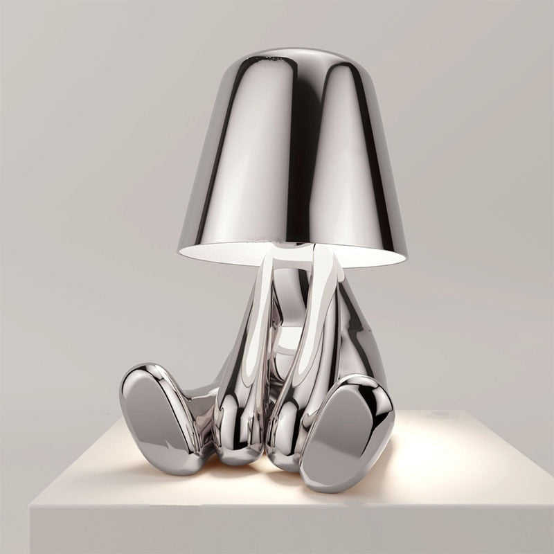 Frendorf - Künstlerische Moderne LED Tischlampe | Dimmbare Beleuchtung je nach Stimmung