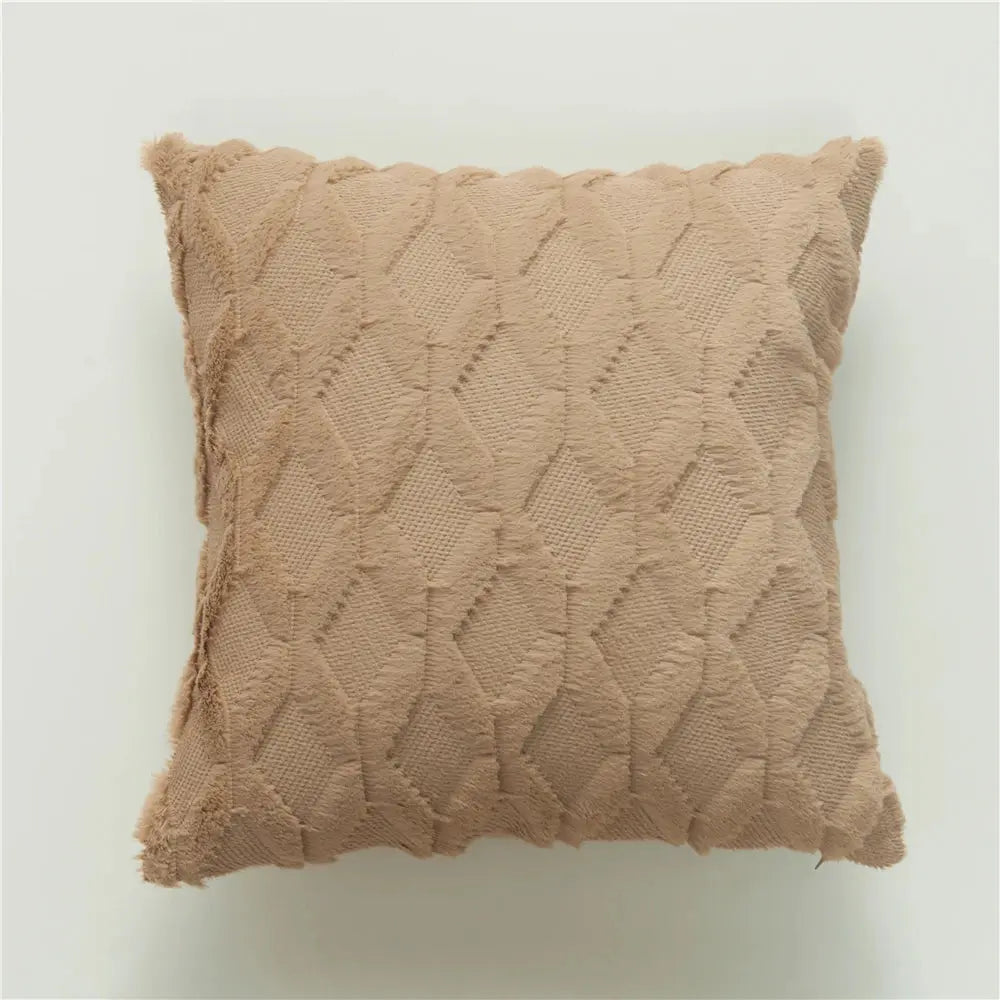Frendorf | Elegantes Design-Kissen in Karos-Textur für ein schickes Interieur