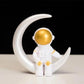 Harz-Astronaut-Figur Statue Raumfahrer Skulptur Pädagogisches Spielzeug Schreibtisch-Dekoration Astronaut-Modell Für Kinder Geschenk