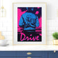 Fahren Film Plakat Zuhause Zimmer Dekor Wohnzimmer Schlafzimmer Ästhetik Kunst Wandmalerei Aufkleber