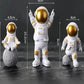 Harz-Astronaut-Figur Statue Raumfahrer Skulptur Pädagogisches Spielzeug Schreibtisch-Dekoration Astronaut-Modell Für Kinder Geschenk