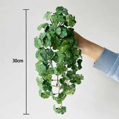 Frendorf | Künstliches Kupfermünzgras – Mini-Kunstpflanzenstrauß für Wohn-, Büro- und Gartendekoration