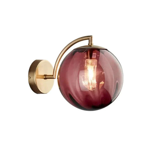 Bunte Glas Moderne Wandlampe