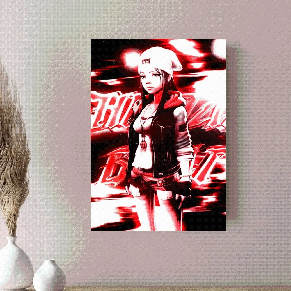 Rapper O-Odetari Poster Zuhause Büro Wand Schlafzimmer Wohnzimmer Küche Dekoration Malerei