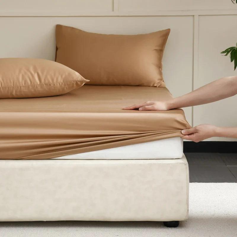 Frendorf | SilkDreams Mulberry Seiden-Bettlaken | Atmungsaktiv | Hypoallergen | Luxuriöse Bettwäsche für Ihr Zuhause