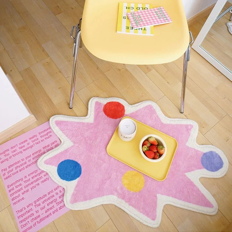 Design Pink Schlafzimmer Teppich