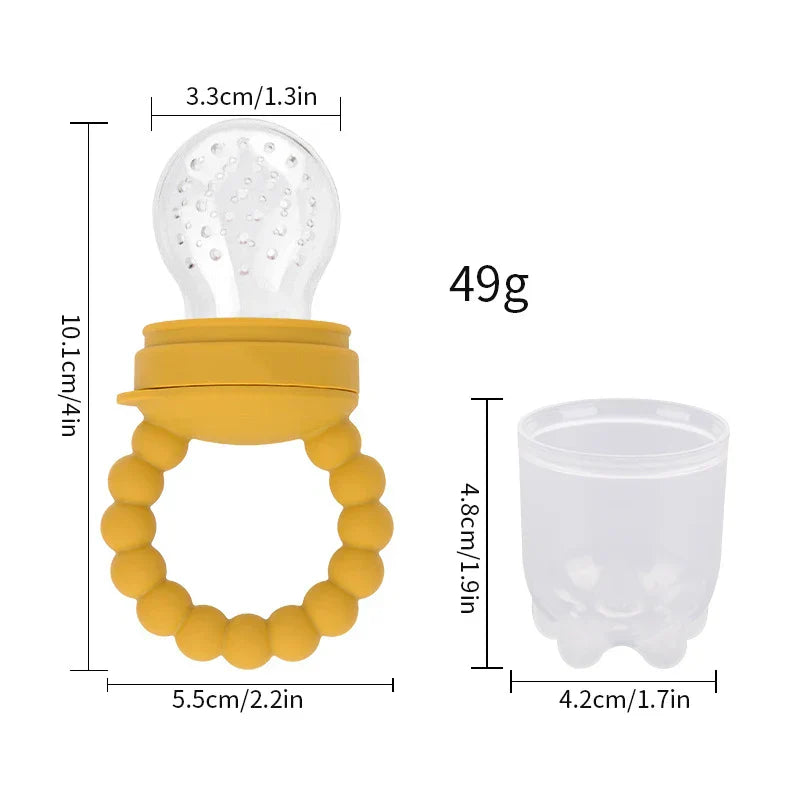 Frendorf | Frucht-Schnuller für Babys – Sicheres Kauen & Selbstständiges Essen lernen (1+1 GRATIS Aktion)