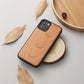Frendorf | Echtes Holz Rücken Case für iPhone Echtes Bambus Walnuss Holz Hard Phone Case