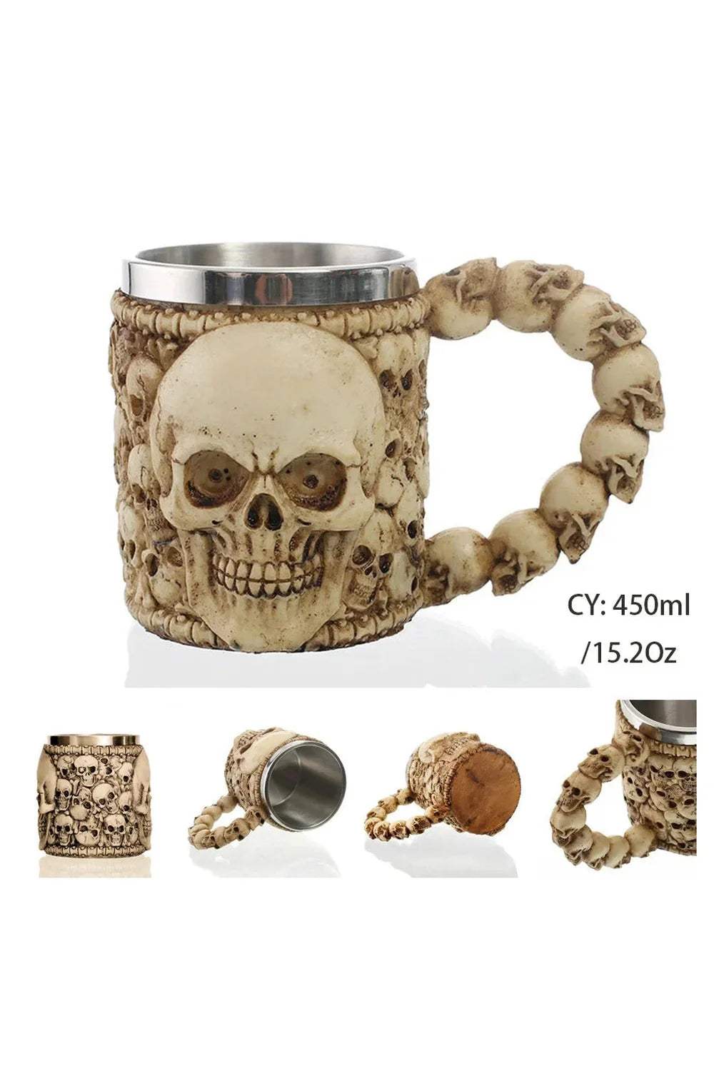 Skull Viking Bierbecher