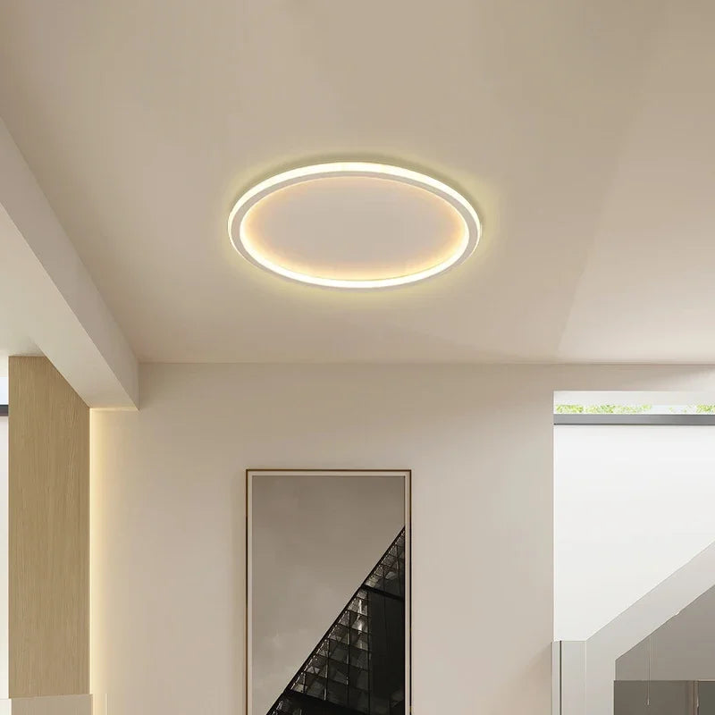 Frendorf | Moderne LED-Deckenleuchte – Dimmbare Innenbeleuchtung für Schlafzimmer, Badezimmer, Küche und Flur