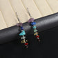 Frendorf | 7 Chakra Naturstein Chips Dangle Ohrringe