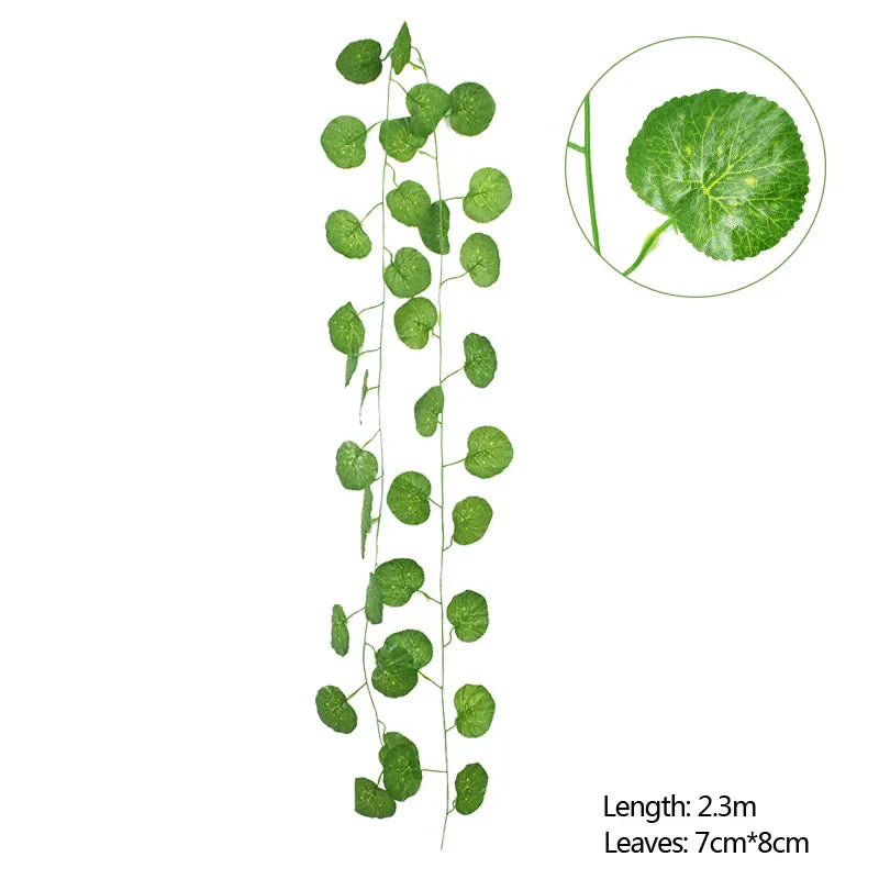 Frendorf | 180cm Künstliche Wisteria Girlande – Fake Ivy Ranke für Hochzeitsbogen, Raum, Garten, Baby Shower & Florale Dekorationen