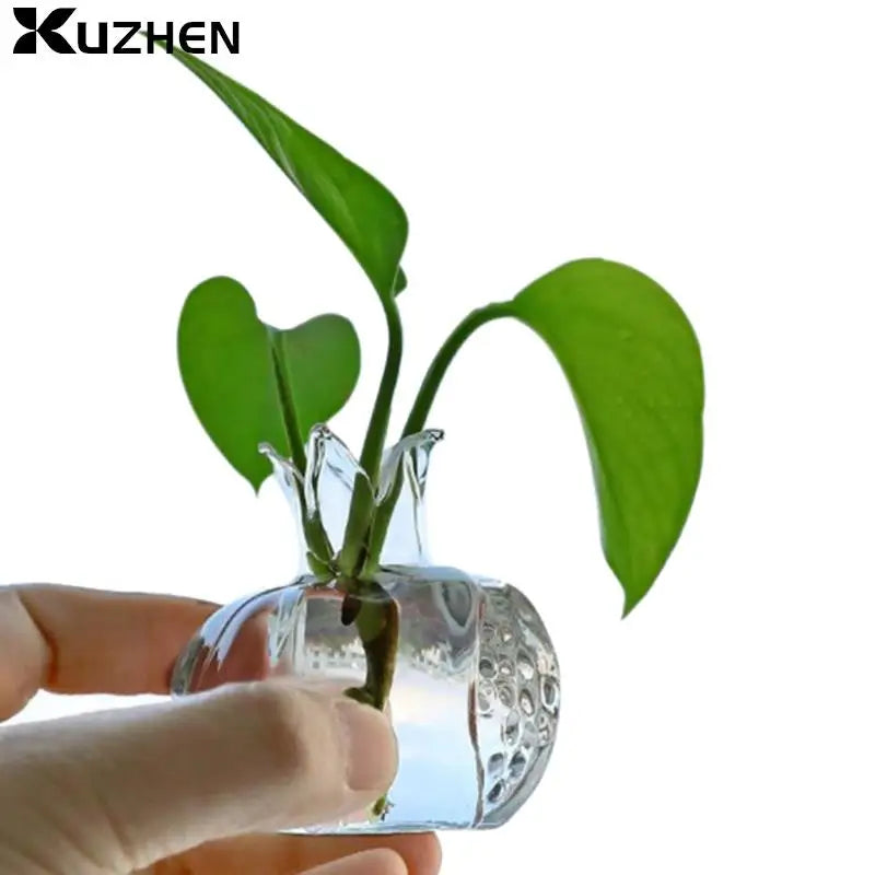 Granatapfel Vase Glas Wohnkultur Vase Obst Vase Raumdekor Kreative Dekoration Obst Cachepot Wohnungsdekoration Blumenvasen