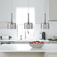 Frendorf | AuraGlas Elegante Glas-Deckenleuchte | Esszimmerlampe | Zeitloses Design | Stimmungsvolle Beleuchtung