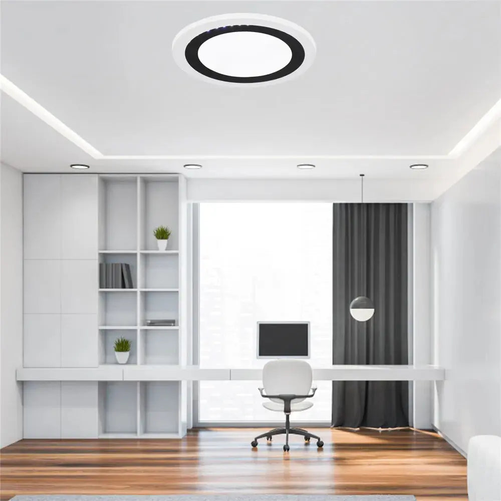 Frendorf | Moderne Runde Led Deckenleuchte für Elegante und Schicke Beleuchtung