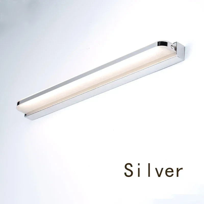 Moderne LED Badezimmer Spiegel Wandlampe - 9W/12W Edelstahl Vanity Lichtarmatur