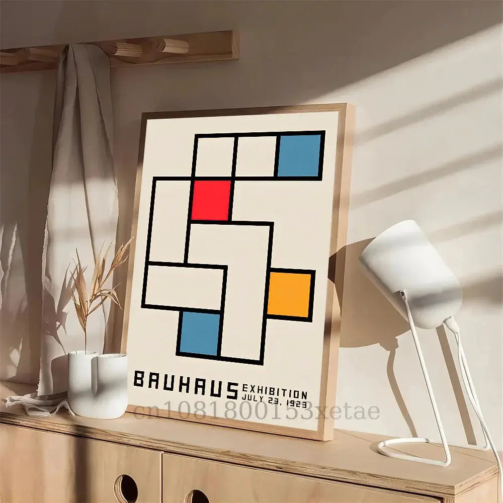 Frendorf | Bauhaus-Poster für ein elegantes Interieur in nordischer abstrakter Geometrie