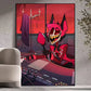 H-Hazbin Hotels Cartoon POSTER Drucke Wandbilder Wohnzimmer Heimdekoration Klein