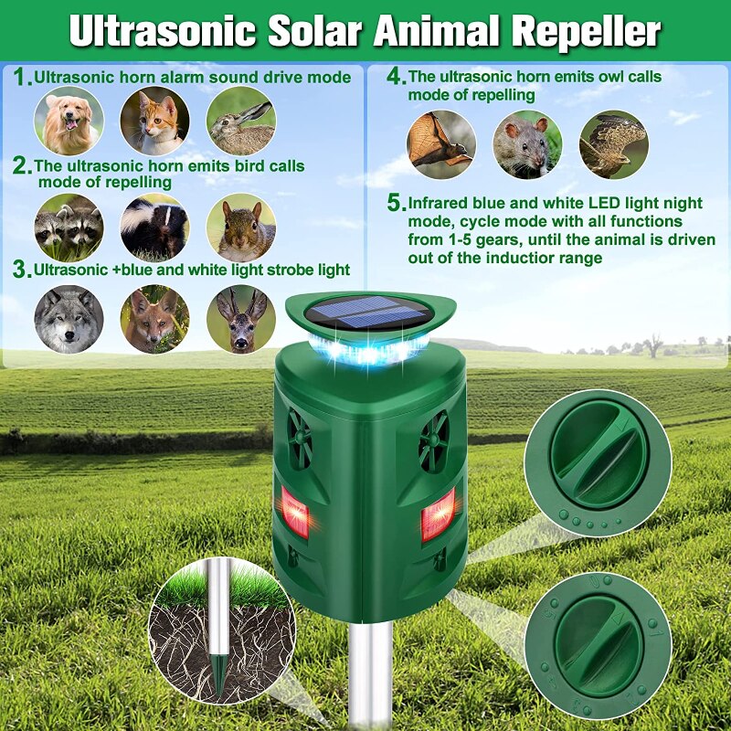 Frendorf | Solar-Ultraschall-Repeller