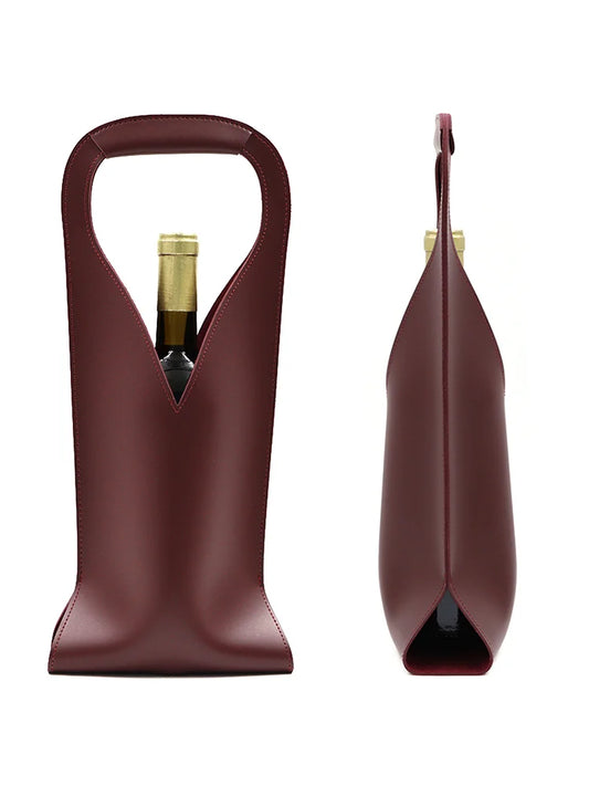 Weinliebhaber Leder Tote
