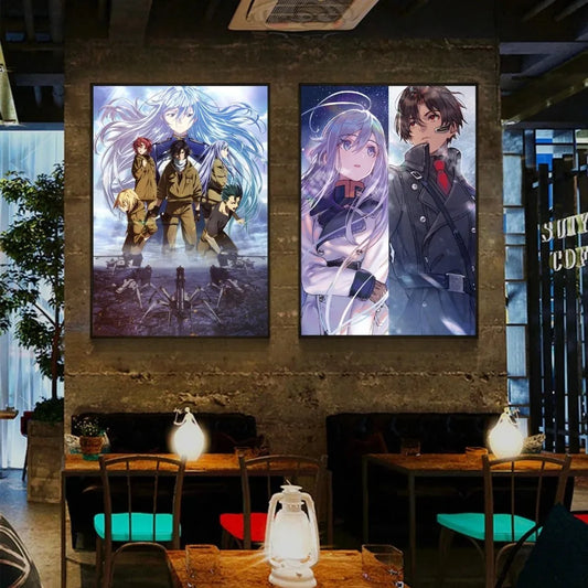 Anime 86 Achtundsechzig Poster Wandkunst Wohnkultur Zimmerdekor Digitale Malerei Wohnzimmer Restaurant Küche Kunst