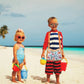 Frendorf | BeachBuddy | Kids Mesh-Strandtasche | Leicht, Faltbar & Schnelltrocknend | Bunt & Praktisch